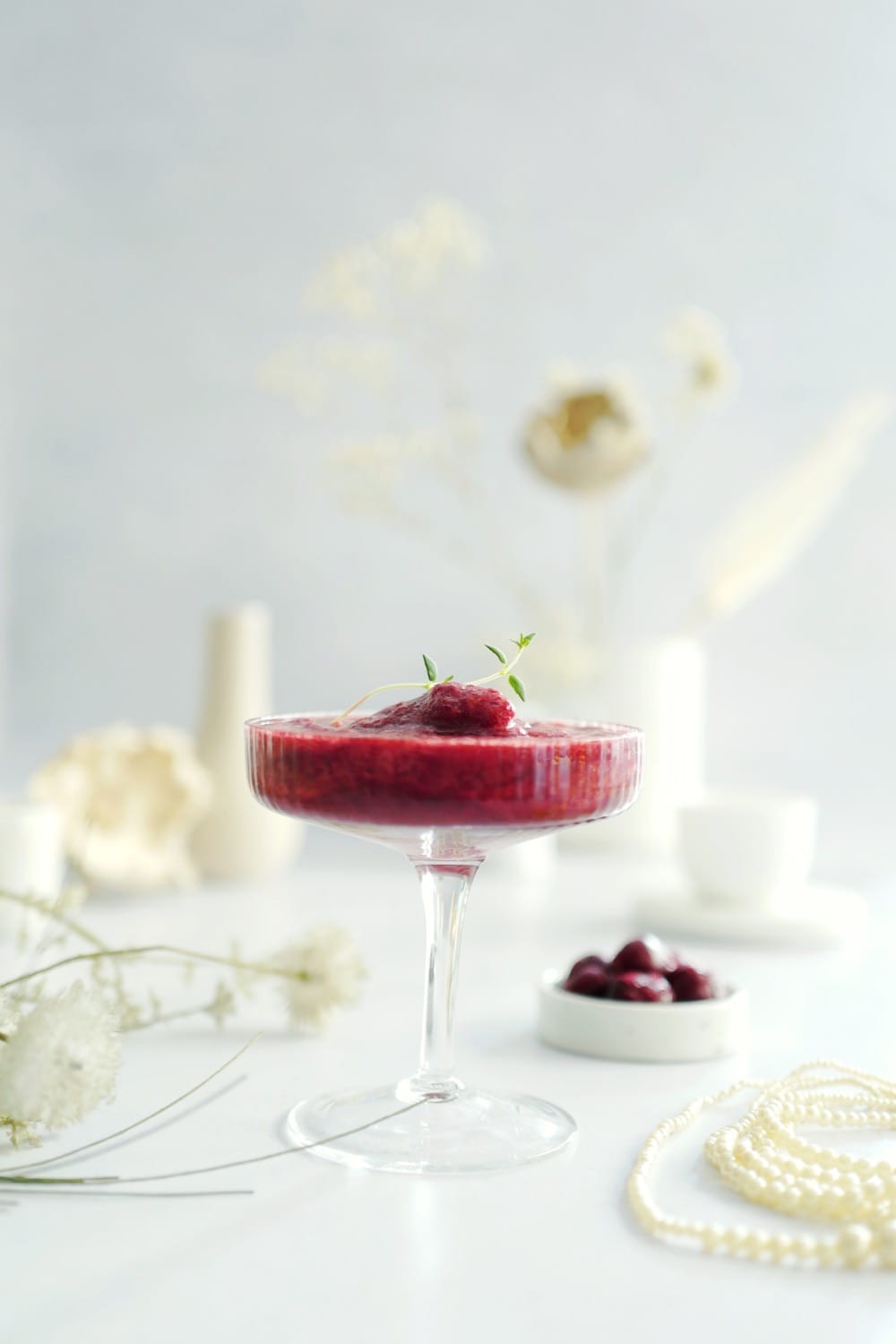 Frossen kirsebærmargarita
