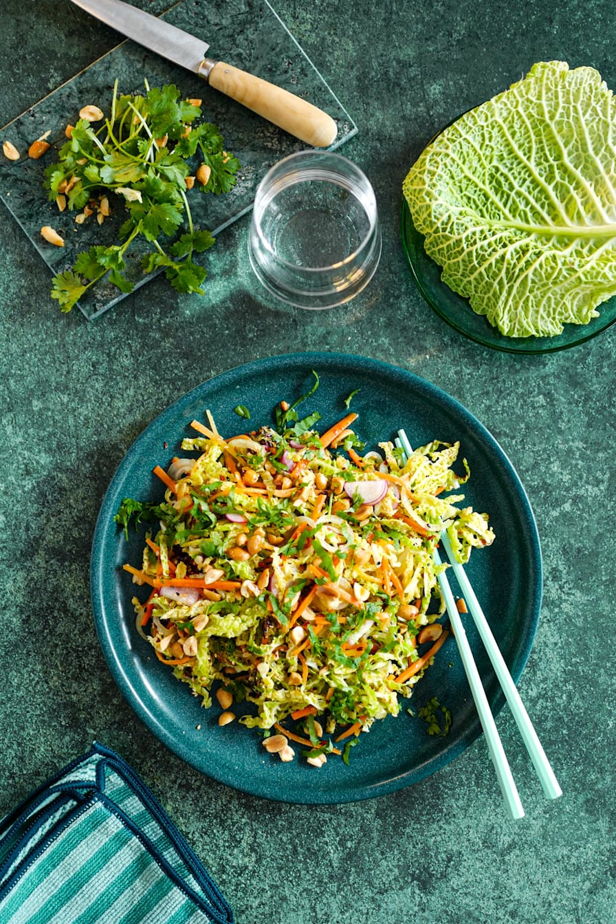 Spicy kålsalat