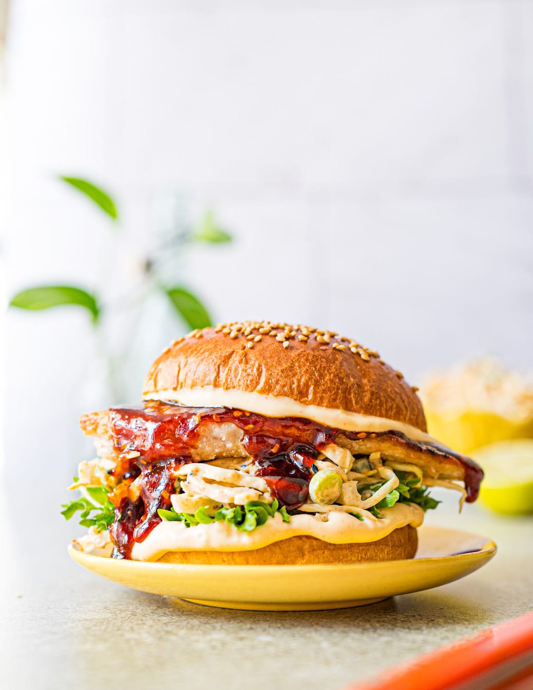 Sticky kyllingburger