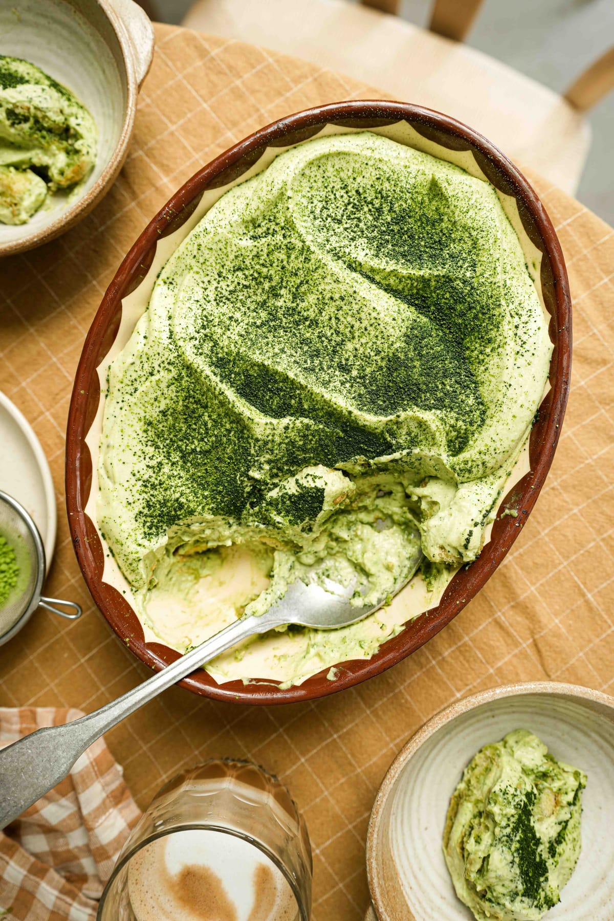 Matcha tiramisu