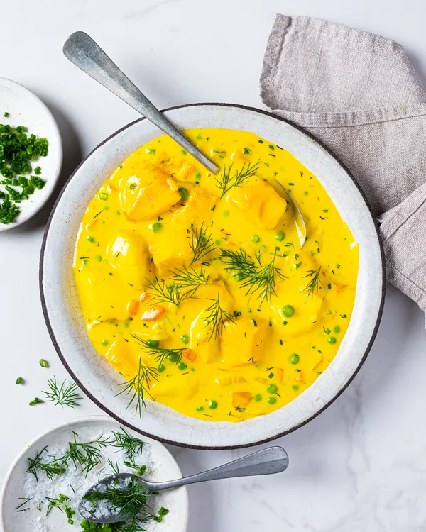 Kremet fiskesuppe