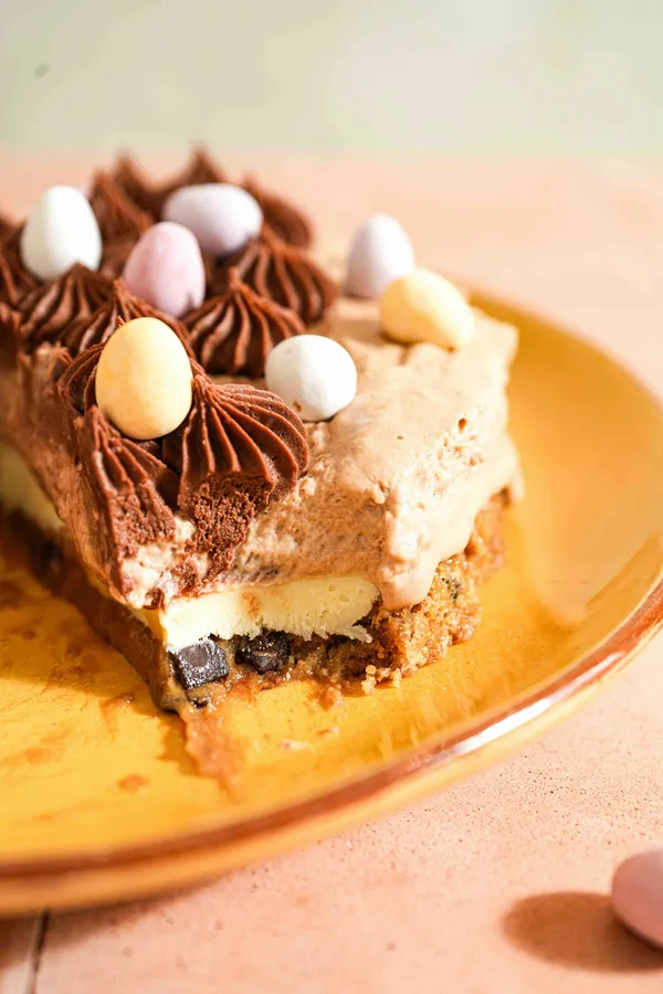 oppskrift kinder sjokolade dessert mousse påske